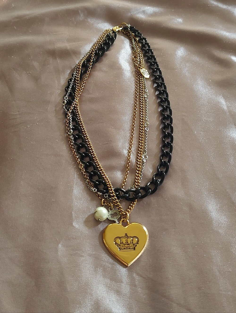 Vintage Juicy Couture Multi Layer Necklace